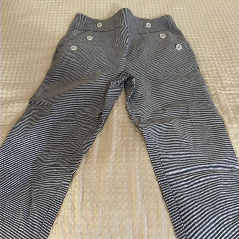 Stylish Women’s Striped Gray Pants